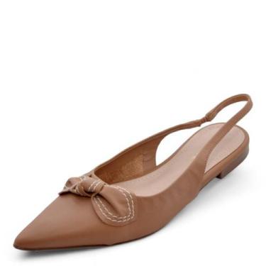 Imagem de Sapato Feminino Lia Line Flat REF: 2308-71761 COURO, 37, Whisky