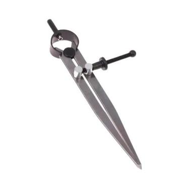 Imagem de Compasso Ajustável De Couro Para Artesanato, Divisor De Asas, Medidor 