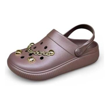 Imagem de Babuche moleca com pins ref: 5832.103.30598, Marrom, 36