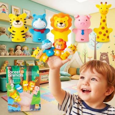 Imagem de Dedoche Vinil Dinossauro Pocoyo Galinha Pintadinha Animais - - EINSTOK