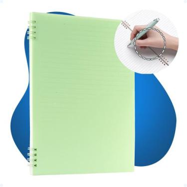 Imagem de Caderno Pautado De Anotações Capa Mole Transparente 80 Folha - Decore 