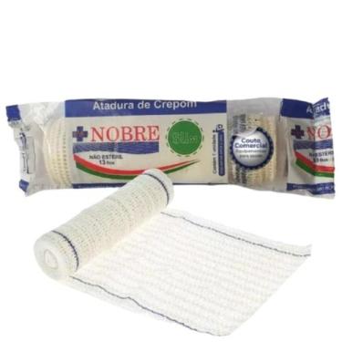 Imagem de ATADURA DE CREPOM 13 F 10 CM X 1.8 NOBRE SLIN 60 rolos - FORTCLEAN
