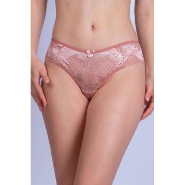 Imagem de Calcinha Fio Dental de Renda - Stella Bernardi, Rosa callas, G
