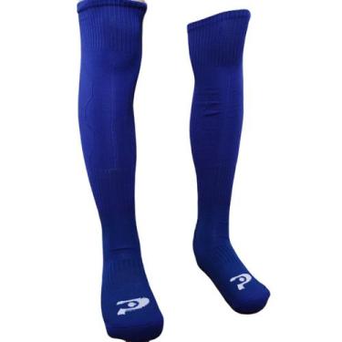 Imagem de Meião Futebol Placar Adulto Azul - Cor Azul, Único, Azul