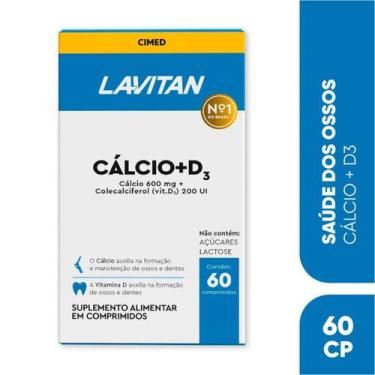 Imagem de Lavitan Cálcio + Vitamina D3 Com 60 comprimidos - Cimed
