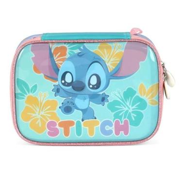 Imagem de Estojo luxcel box infantil stitch ei42404sc, TURQUESA, UN