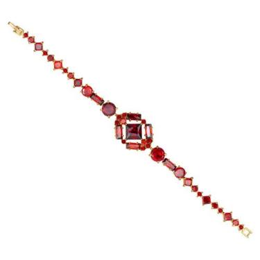 Imagem de Bracelete Zircônia BL0269 - Akasaki, Vermelho, Prateado