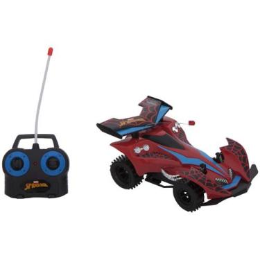 Imagem de Carrinho de Controle Remoto Spiderman Brave - 7 Funções Candide