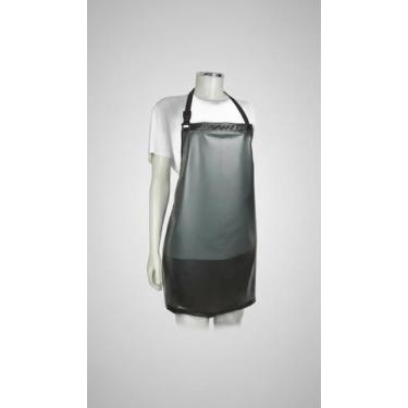 Imagem de Avental Impermeável PVC Profissional 80x52cm - Congratulations Store