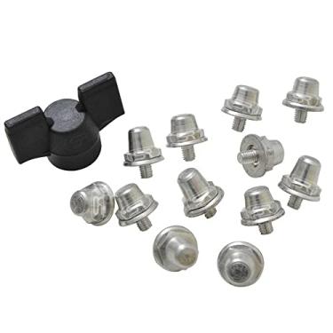 Imagem de Trava Alumínio P/Chuteira C/12 Unidades - S.r.