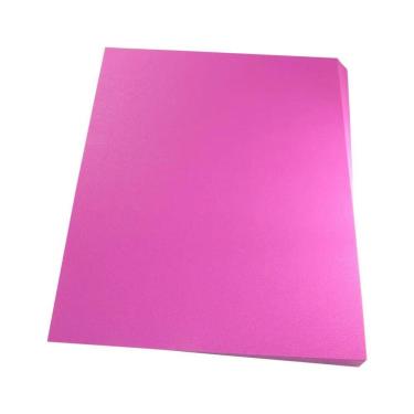 Imagem de Capa para encadernação A3 Rosa PP Couro 0,30mm 100un