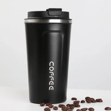 Imagem de Copo Térmico Para Viagem Com Antivazamento Para Café/Chá/Cerveja 510ml