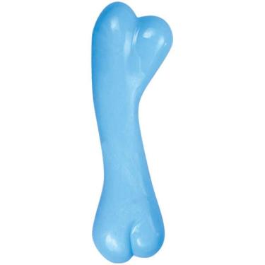 Imagem de Brinquedo Mordedor Ossinho Baby Bone Azul - Tam. Único