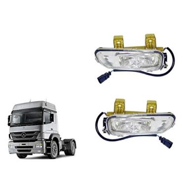 Imagem de PAR FAROL MILHA CAMINHAO MB AXOR