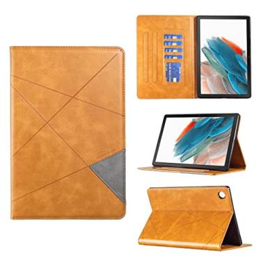 Imagem de Capa protetora para tablet Premium PU Leather Case Compatible with Samsung Galaxy Tab A8 10.5" X200 / X205 (2021),Smart Magnetic Flip Fold Stand Case with Card Slot Protective Cover Compatible with Ma