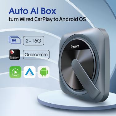 Imagem de Ownice-A0 Android Streaming TV Box  adaptador sem fio Apple CarPlay  Auto Dongle  Ai Box para