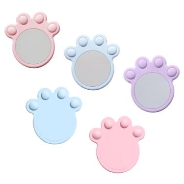 Imagem de Almencla 5x kit de almofada de silicone selo de cera placa de vedação de cera substituição isolamento térmico para selo de cera para convites de festa de natal, garra de gato