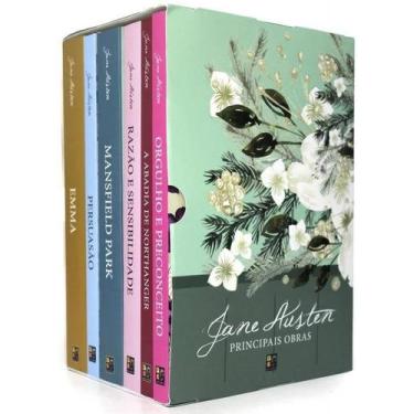 Imagem de Box Com 6 Livros - Jane Austen - Principais Obras - Pe Da Letra
