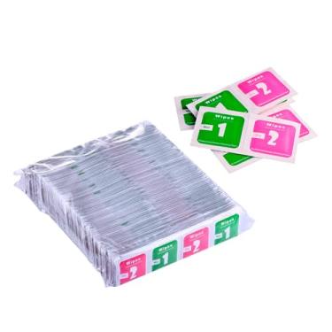 Imagem de Kit Limpeza Limpa Tela De Celular Wipes Pano Seco E Húmido (Kit 500)