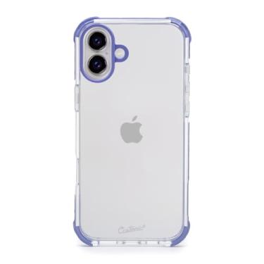 Imagem de Customic Capinha Case Capa para Celular iPhone 16 Plus (6.7”), Impactor Ultra Anti Impacto Proteção Militar 3 metros contra quedas, Antiamarelamento, Transparente, Lilás
