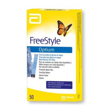 Imagem de Tiras Freestyle Optium 50 Unidades - FREESTYLE OPTI NEO