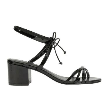 Imagem de Sandália Schutz Salto Bloco Médio Verniz