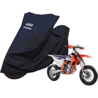 Imagem de Capa Tecido Repele Água Sol Impermeável Moto Ktm 450 SMR - Mz