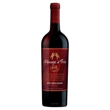 Imagem de Vinho Tinto Menage a Trois Silk Soft Red Blend 750ml - Trinchero Famil