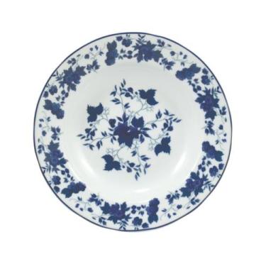 Imagem de Prato Fundo 23 cm Porcelana Real by Schmidt - Dec. Folhagem 2354, 2354