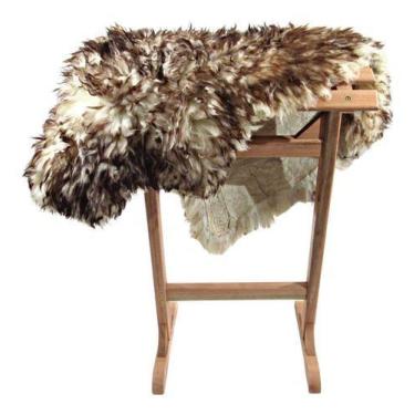 Imagem de Pelego Chamuscado Pele De Carneiro/Ovelha Escovado Montaria - Couros A