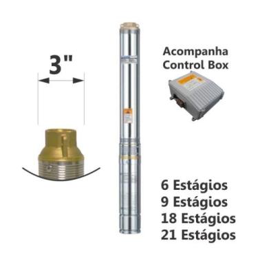 Imagem de Motobomba Caneta 1/3cv 60Hz Mono 220V ESUB-3/6 Eletroplas