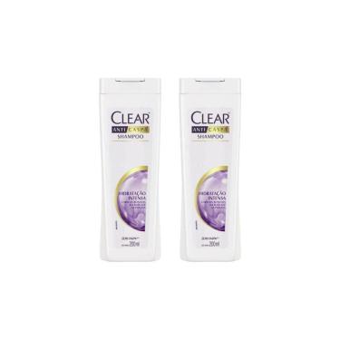 Imagem de Shampoo Clear 200Ml Hidrataçao Intensa - Kit Com 2Un