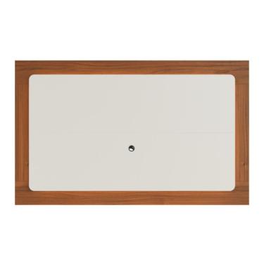 Imagem de Painel Para Tv Até 75 Polegadas Oslo Off White E Canella 217cm
