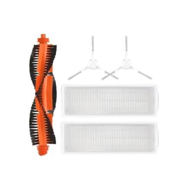 Imagem de Compatible With XMI Robot Vacuum S10 S12 T12 B106GL/ Mop 2S XMSTJQR2S / 3C B106CN Parts Accessories Main Side Brush Filter Mop(Burgundy)