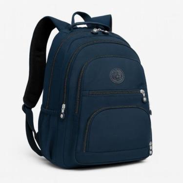 Imagem de Mochila Reforçada Notebook Grande Alça Costa Acolchoada Espaçosa Anti 