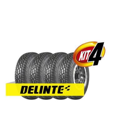 Imagem de Kit 4 Pneus Delinte Aro 16 265/75R16 DX10 Bandit A/T 10 Lonas 123/120S