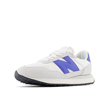 Imagem de New Balance Tênis masculino 237 V1, Reflexo/branco/lápis brilhante, 11.5