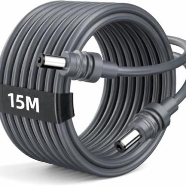 Imagem de Compatível com mini cabo de alimentação Starlink, CC para CC (15 m)