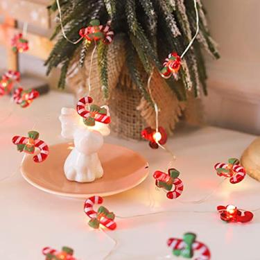 Imagem de Luzes de Fio Decorativas Penduradas Fada com Bateria 30LEDs para Decoração Iluminação em Festa Jardim Pátio e Quintal