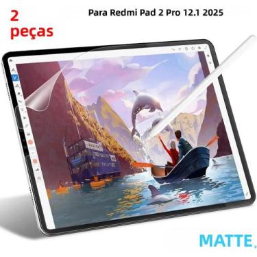 Imagem de Protetor De Tela Xiaomi Redmi Pad 2 Peças Tipo Película De Papel Para 