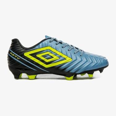 Imagem de Chuteira Campo Fifty V Umbro Unissex Cor:Azul+PretoTamanho:34Gênero:Un