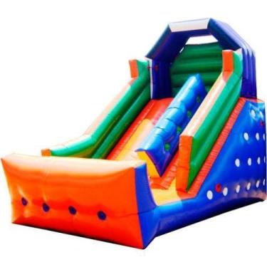 Imagem de Tobogã Premium Inflável 5m x 3m Sem Motor - MAMI BRINQUEDOS