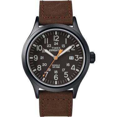 Imagem de Relógio Expedition Scout 40mm Masculino com Pulseira em Couro - Aventure-se com Estilo