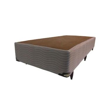 Imagem de Base Box para Colchão de Solteiro Ortobom New Magestic 42x88x188cm - Marrom