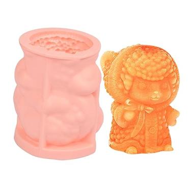 Imagem de Xiaofeigun Moldes para sorvete de animais, moldes para bolo de mousse,Molde de animal do zodíaco chinês para sobremesas fofas DIY | Molde animal da vela do silicone do produto comestível para moldes