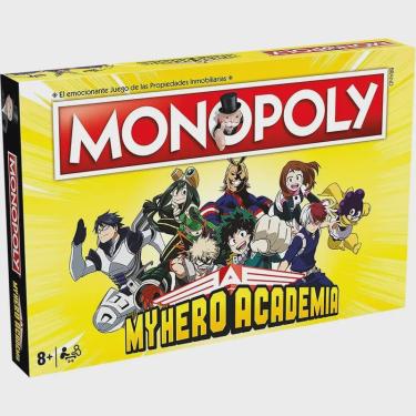 Imagem de Jogo De Tabuleiro Monopoly My Hero Academia Hasbro Wm00826 2 6 Jogadores