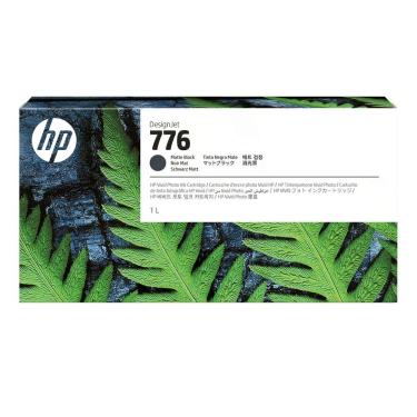 Imagem de Cartucho de Tinta HP 776 Preta Fosca 1L PLUK 1XB12A