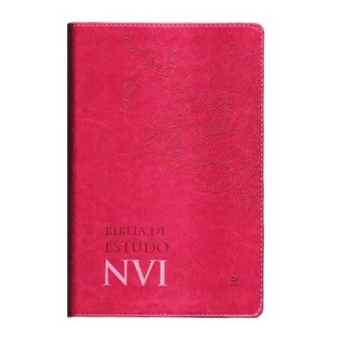 Imagem de Livro - Biblia De Estudo Nvi - Pink 2022 - Capa Luxo, 5, 18 x 25.5