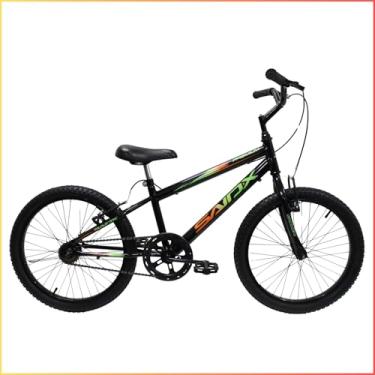 Imagem de Bicicleta Aro 20 Infantil Saidx Premium Bike Freios V Brake Aro em Alumínio Feminina e Masculina (Preto/Verde/Laranja)