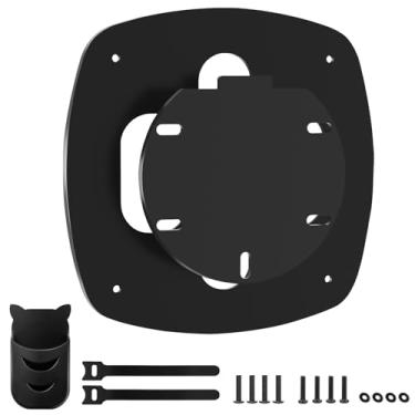 Imagem de Braço/suporte adaptador VESA para monitor compatível com Samsung 68.6 cm Odyssey G7 G6 Samsung 81.3 cm Odyssey G7 G6 Mount para G75T G75NB G65B LC32G75TQSNXZA monitor curvo com suporte de caneta e